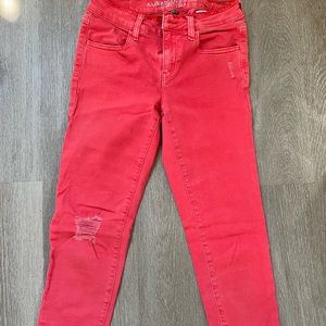 American eagle cropped jeans